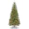 7.5 ft. Pre-Lit Dunhill® Fir Slim Artificial Christmas Tree, Multicolor Lights